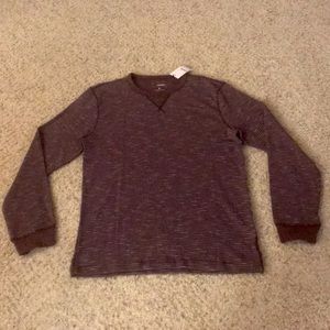 Sonoma Men’s Maroon Knitted Long sleeve